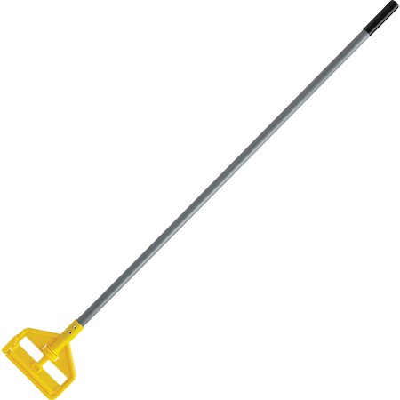 RUBBERMAID COMMERCIAL Handle, Side-Gate, Fiberglass, f/Wet Mops, 54"YW/GY, PK 12 RCPH145CT